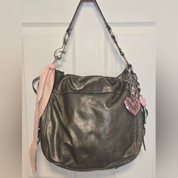 Coach Handbags - Coach purse Shoulderbag Metallic Color